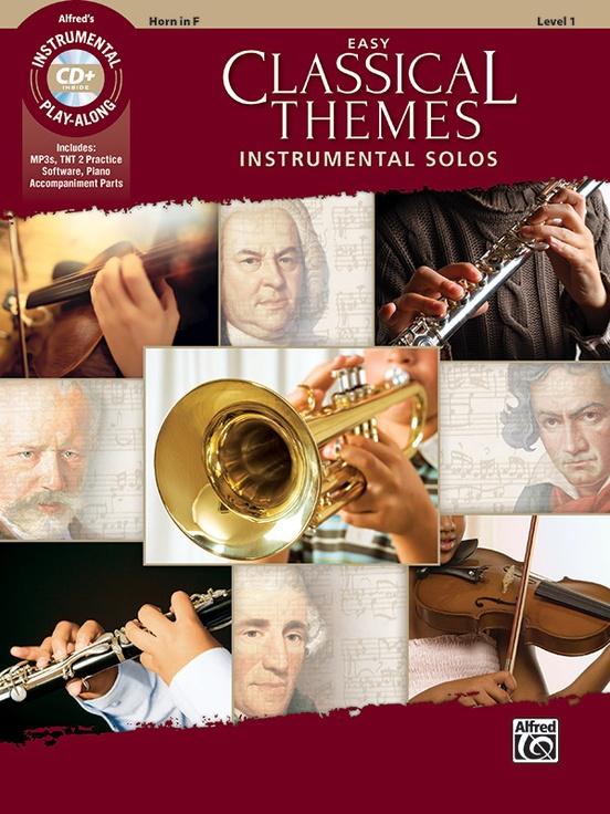 Easy Classical Themes Inst Solos - Horn
