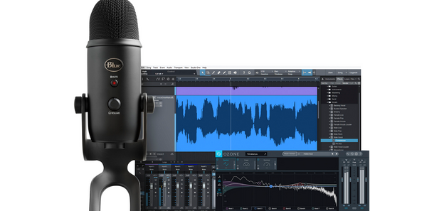 Blue Yeti Studio USB Microphone w/Recording Software (Black)