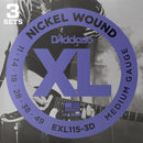 D'Addario XL Nickel Electric Guitar Strings