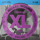 D'Addario XL Nickel Electric Guitar Strings