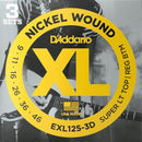 D'Addario XL Nickel Electric Guitar Strings