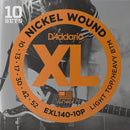 D'Addario XL Nickel Electric Guitar Strings