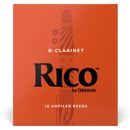 Rico Bb Clarinet Reeds, 10-Pack