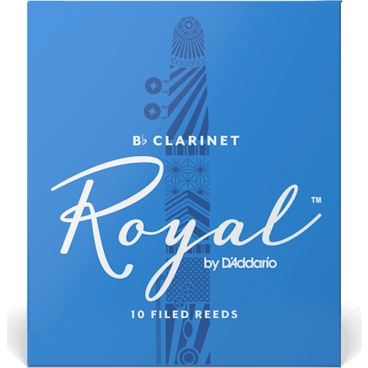 Rico Royal Bb Clarinet Reeds, 10-Pack