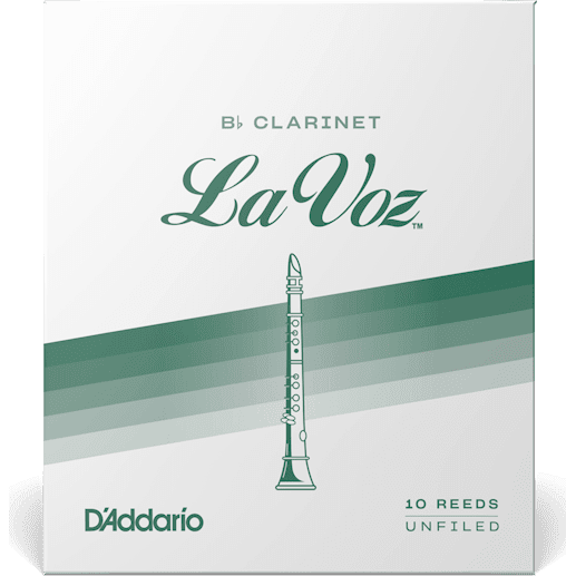 Rico La Voz Bb Clarinet Reeds, 10-Pack