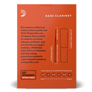 Rico Bass Clarinet Reeds, 10-Pack
