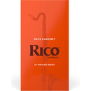 Rico Bass Clarinet Reeds, 25-Pack