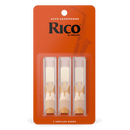 Rico Alto Saxophone Reeds, 3-Pack
