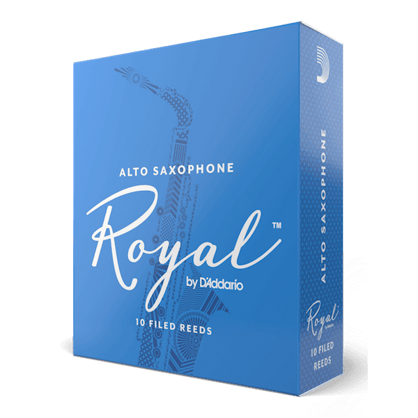Rico Royal Alto Saxophone Reeds, 10-Pack