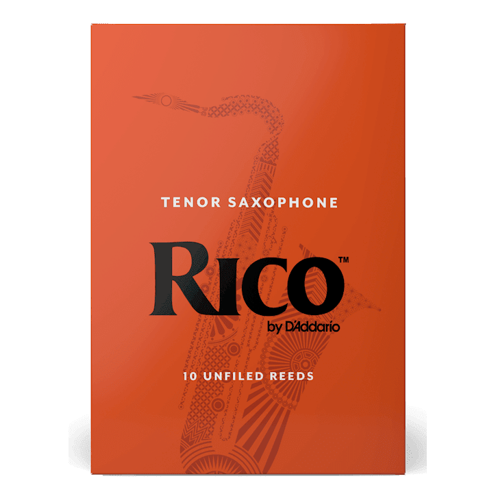 Rico Tenor Saxophone Reeds, 10-Pack
