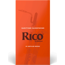 Rico Baritone Saxophone Reeds, 25-Pack