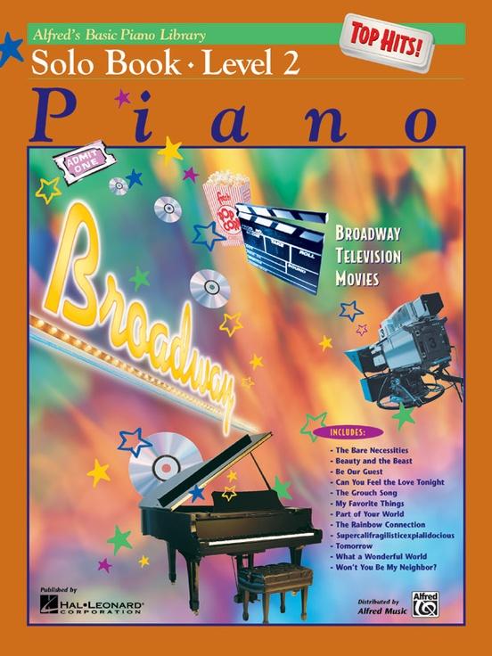 Alfred's Basic Piano Library: Top Hits Solo Book 2