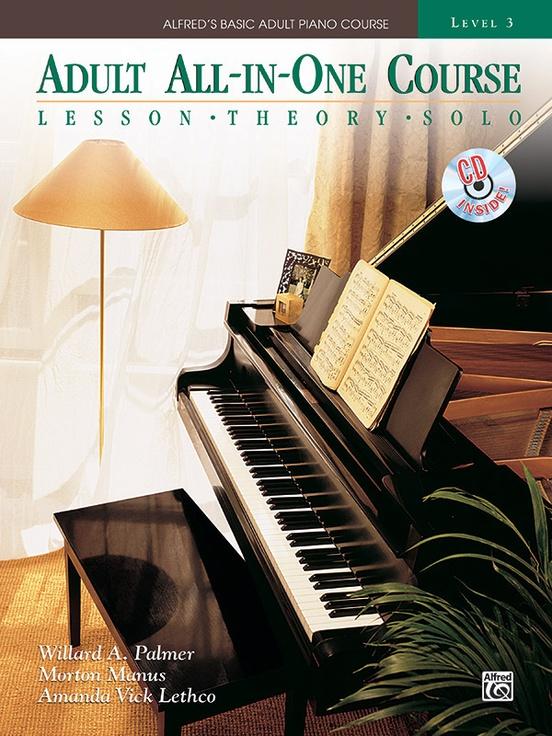 Alfred's Basic Adult All-in-One Course: Book 3 Bk-CD