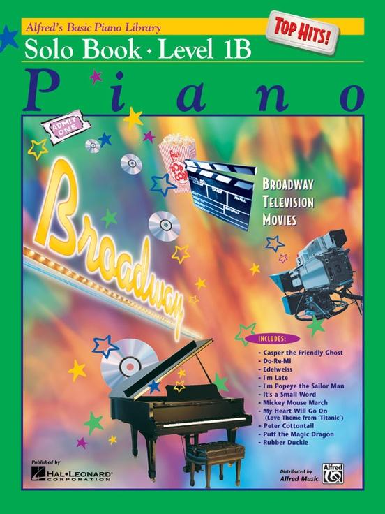 Alfred's Basic Piano Library: Top Hits Solo Book 1B