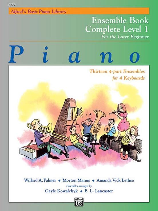 Alfred's Basic Piano Library: Ensemble Book Complete 1