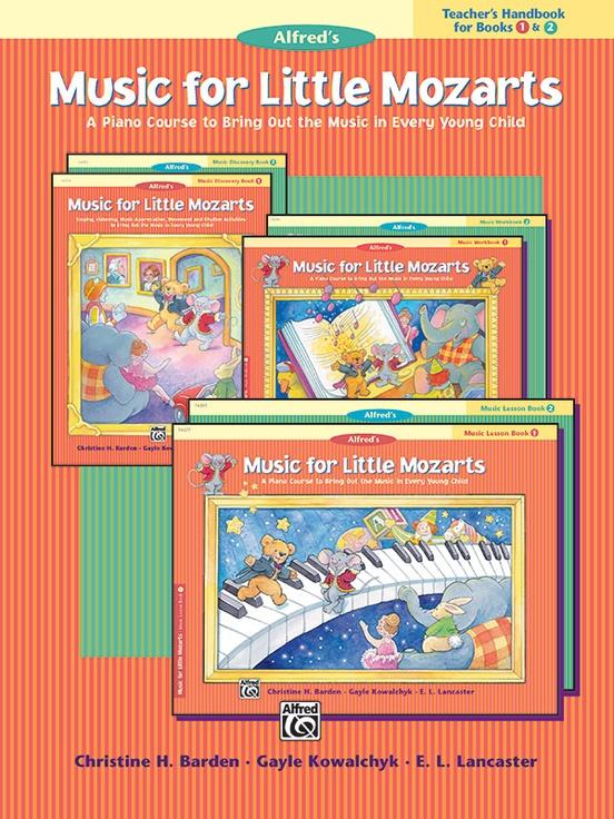 Music for Little Mozarts Teachers Books 1 & 2