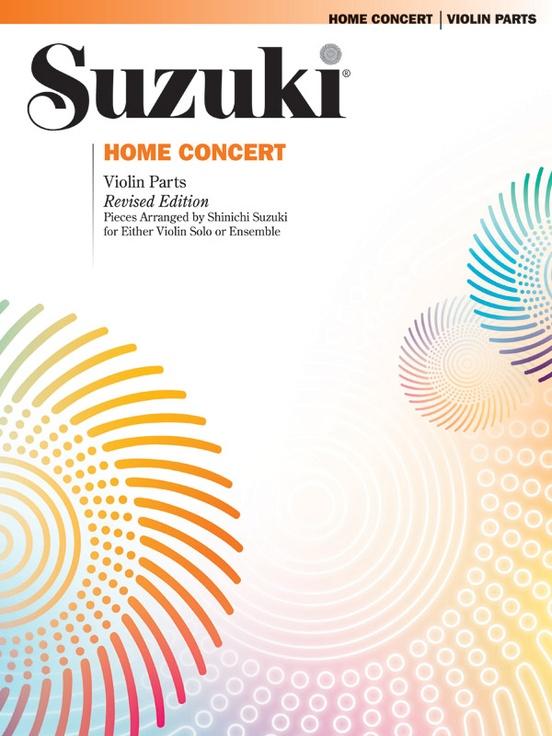 Suzuki Home Concert, Violin Part