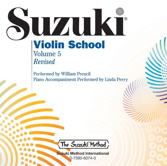 Suzuki Violin School Volume 5, CD Only