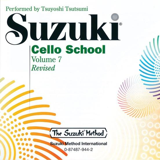 Suzuki Cello School Volume 7, CD Only