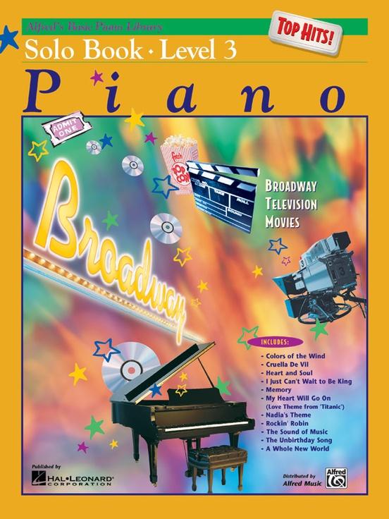 Alfred's Basic Piano Library: Top Hits Solo Book 3