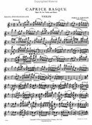 Sarasate: Caprice Basque, Op. 24