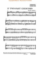 Kodaly: 77 Two-Part Exercises