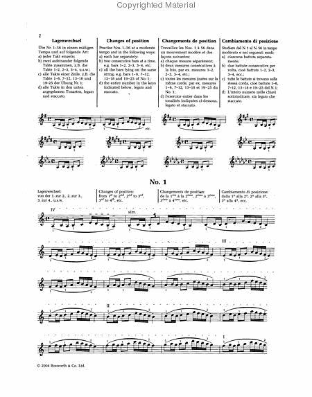 Ševčík: Violin Studies Op. 8