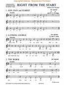 Right From The Start - Violin Part