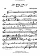 Air for Band - arr. Frank Erickson (Concert Band Grade 2)
