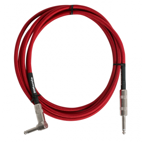 DiMarzio Braided Guitar Cable, Straight/Angle