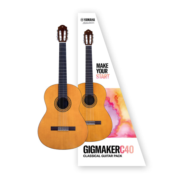 Yamaha GIGMAKER C40 Classical Guitar Pack