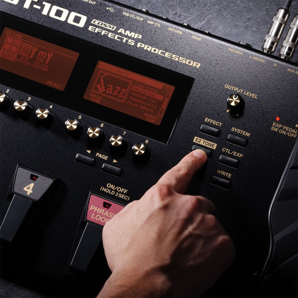 Boss GT-100 | Amp Effects Processor | Music Junction