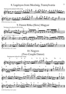 Hungarian Fiddle Tunes