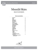 Moonlit Skies - arr. Sean O'Loughlin (Concert Band Grade 2)