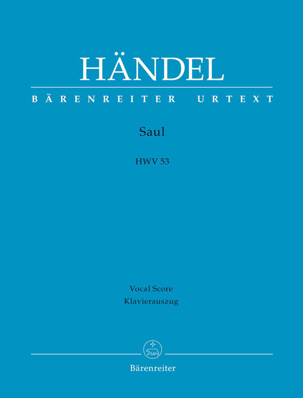 Handel: Saul HWV53 - Vocal Score (German, English)