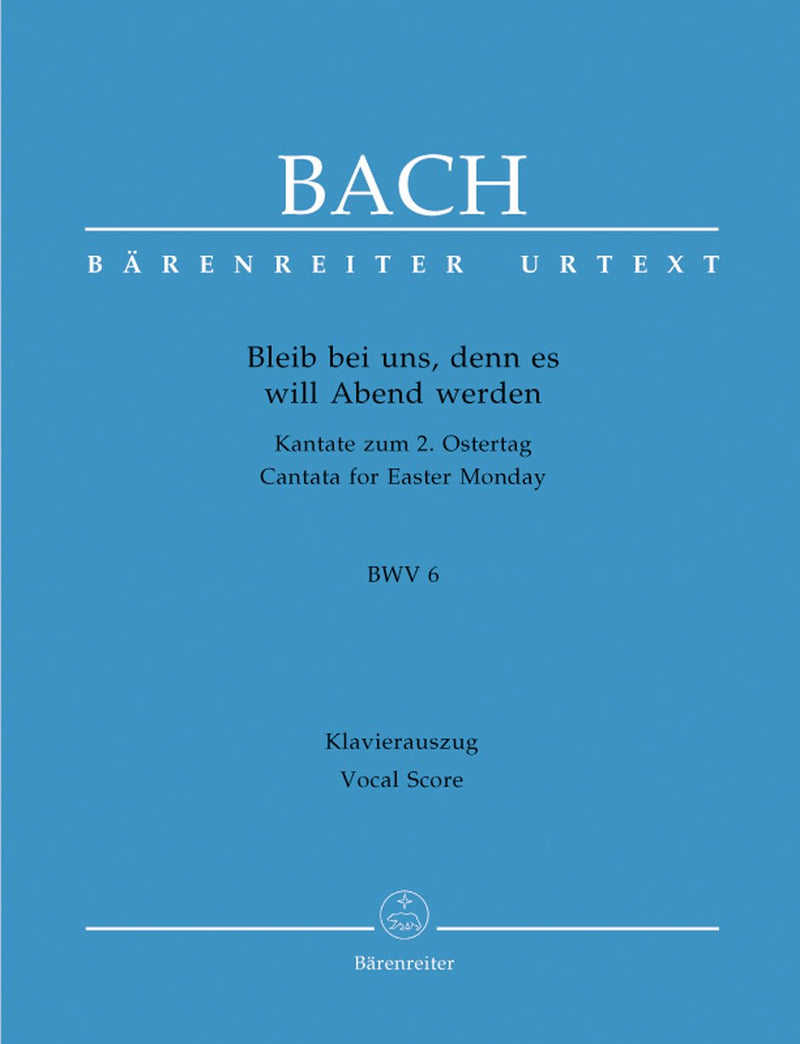 Bach: Cantata 6 - Vocal Score