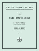 Boccherini: String Trio in G Op 54 No 2 (Set of Parts)