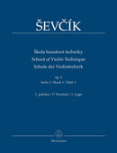 Ševčík: School of Violin Technique Op 1 - Book 1