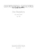 Mader: Drei Medaillons (Three Medallions) Op 66 for 2 Flutes