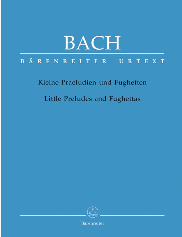 Bach: Little Preludes & Fughettas for Piano Solo