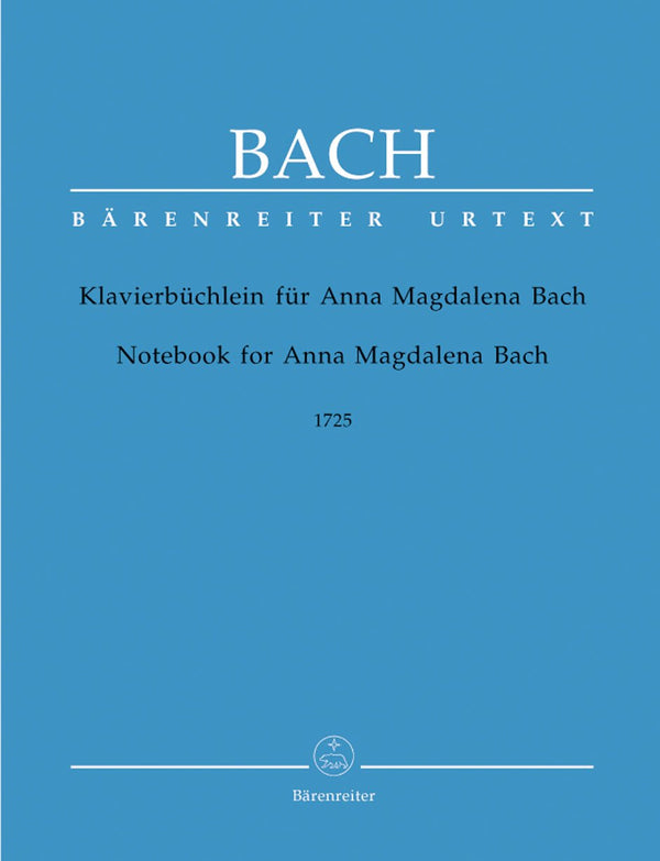 Bach: Notebook for Anna Magdalena Bach for Piano Solo