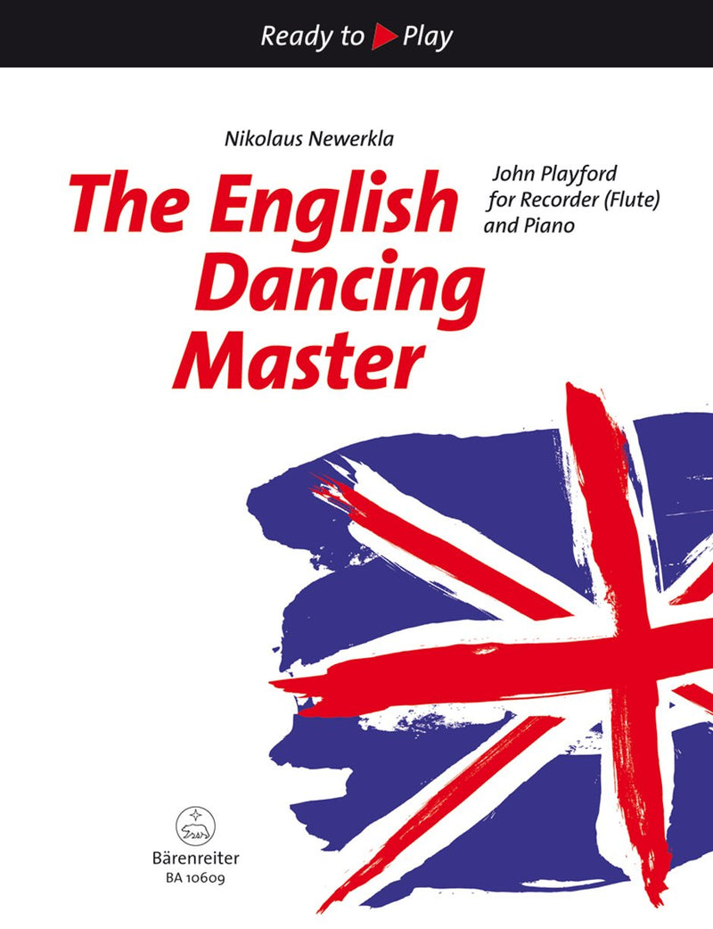Playford : The English Dancing Master for Recorder (Flute) & Piano (second part ad lib.)