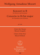 Mozart: Piano Concerto No 15 in B Flat K450 - Study Score