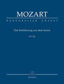 Mozart: Abduction from the Seraglio Opera - Study Score