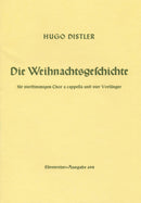 Distler: Die Weihnachtsgeschichte - Vocal Score