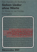 Mendelssohn: Seven Songs Without Words - Piano Duet
