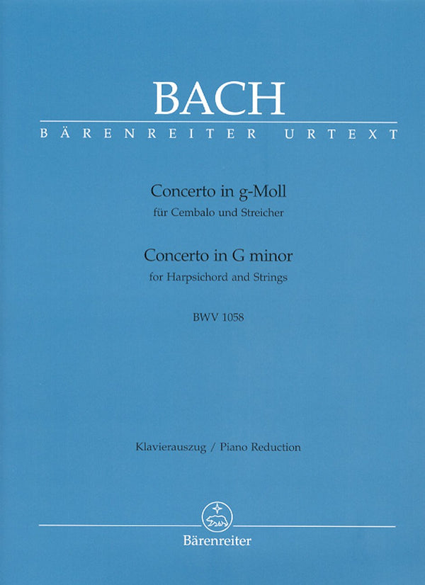 Bach: Concerto No 7 in G Minor (BWV1058) - 2 Piano Reduction