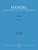 Handel: Gloria HWV Deest - Vocal Score