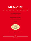 Mozart: Clarinet Concerto K622 - Version for Bb Clarinet & Piano
