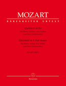 Mozart: Horn Quintet for Horn, Violin, 2 Violas & Bass (Violoncello) in E-flat major K. 407 (386c)